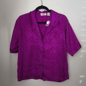 NWT Vintage Purple Victorias Secret Pajama Set